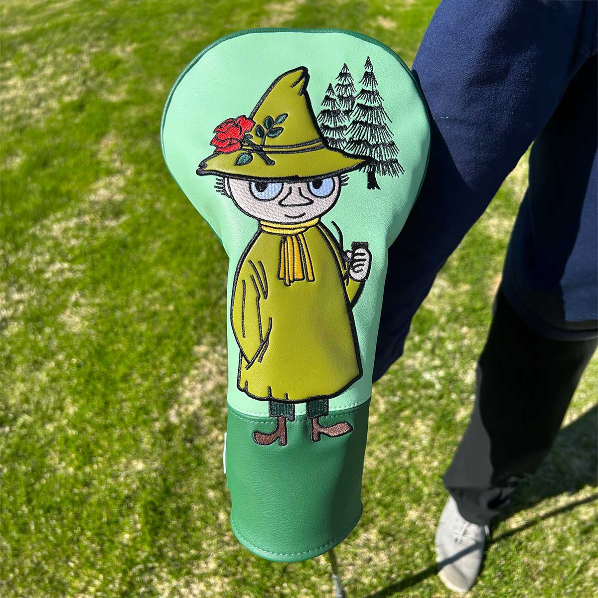 Moomin ムーミン Havenix Golf ハベニクスゴルフ ドライバーヘッドカバー ( スナフキン / グリーン )