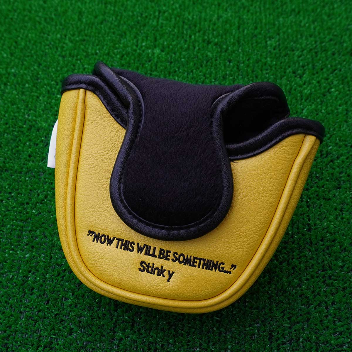 Moomin ムーミン Havenix Golf ハベニクスゴルフ マレットパターヘッドカバー ( スティンキー / イエロー )