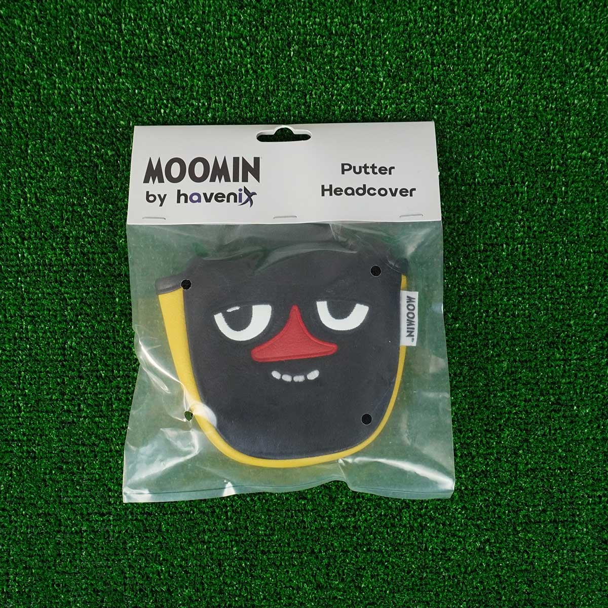 Moomin ムーミン Havenix Golf ハベニクスゴルフ マレットパターヘッドカバー ( スティンキー / イエロー )