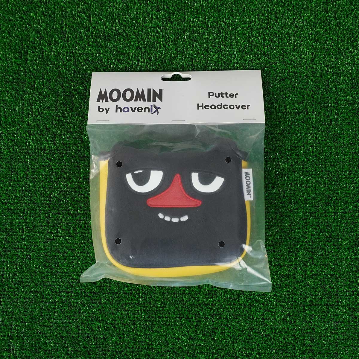 Moomin ムーミン Havenix Golf ハベニクスゴルフ ワイドマレットパターヘッドカバー ( スティンキー / イエロー )