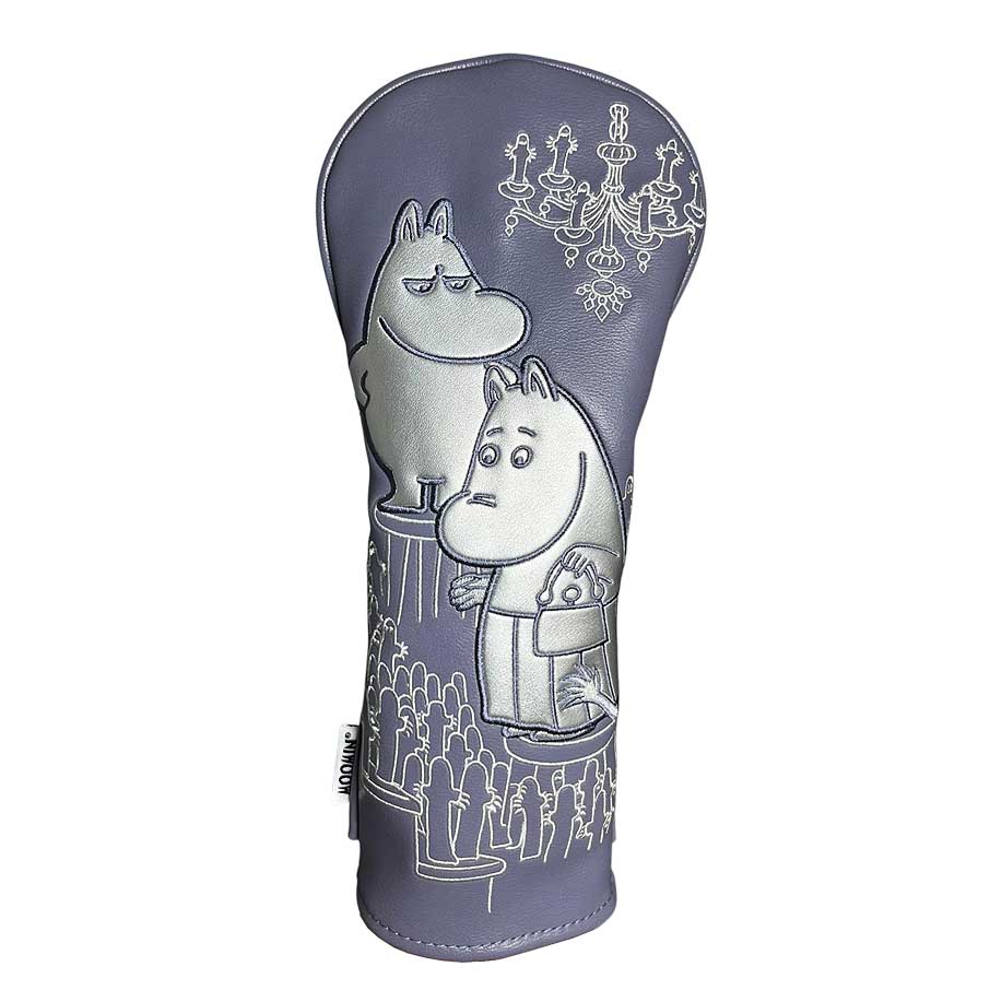 Moomin ムーミン Havenix Golf ハベニクスゴルフ フェアウェイウッドヘッドカバー ( ニョロニョロの侵略 / ブルーグレー )