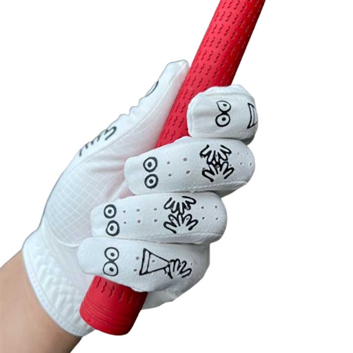 Moomin ムーミン Havenix Golf ハベニクスゴルフ ゴルフグローブ ( ニョロニョロ / レディースサイズ / 右利き用 )