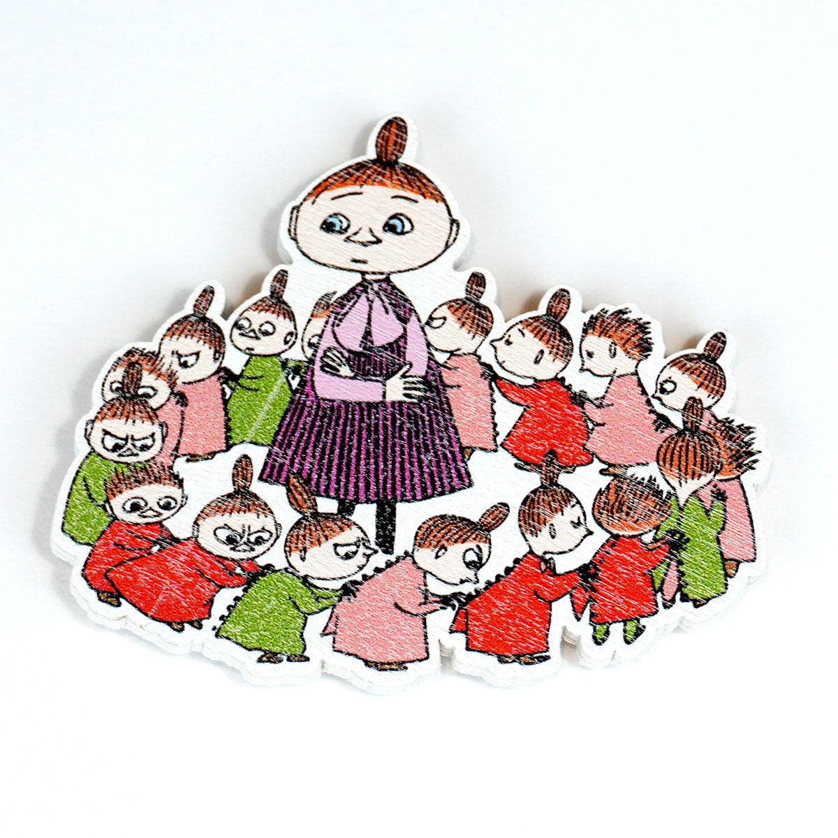 APRILMAI ムーミン 木製 マグネット フィンランド製 MOOMIN 8個 Moomin ムーミン APRILMAI アプリルマイ 木製マグネット ( ミムラ