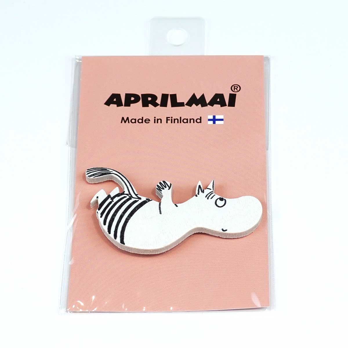 Moomin ムーミン APRILMAI アプリルマイ 木製マグネット ( 飛び込み