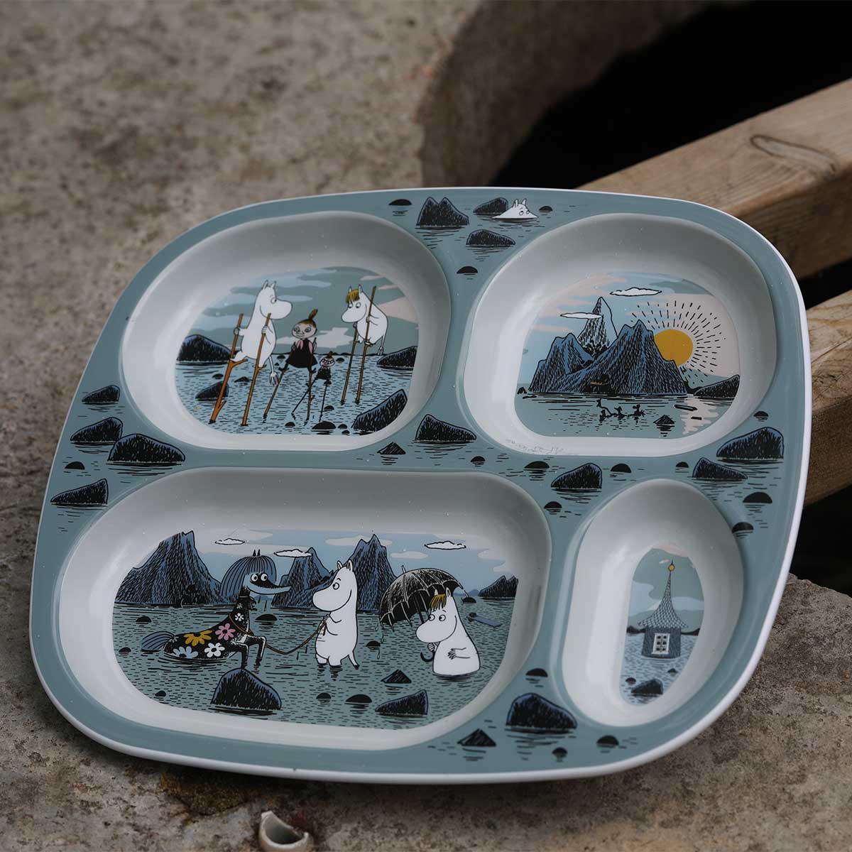 Moomin ムーミン Ratt Start ラットスタート キッズランチプレート
