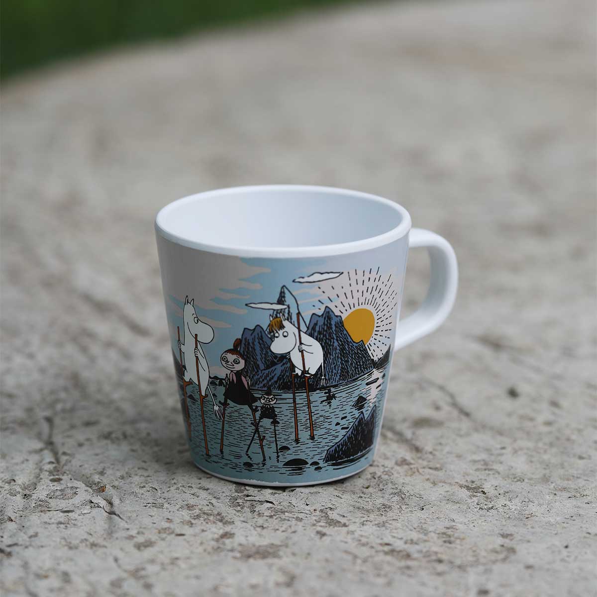 Moomin ムーミン Ratt Start ラットスタート プラスチックマグカップ ( Moomin Islands )