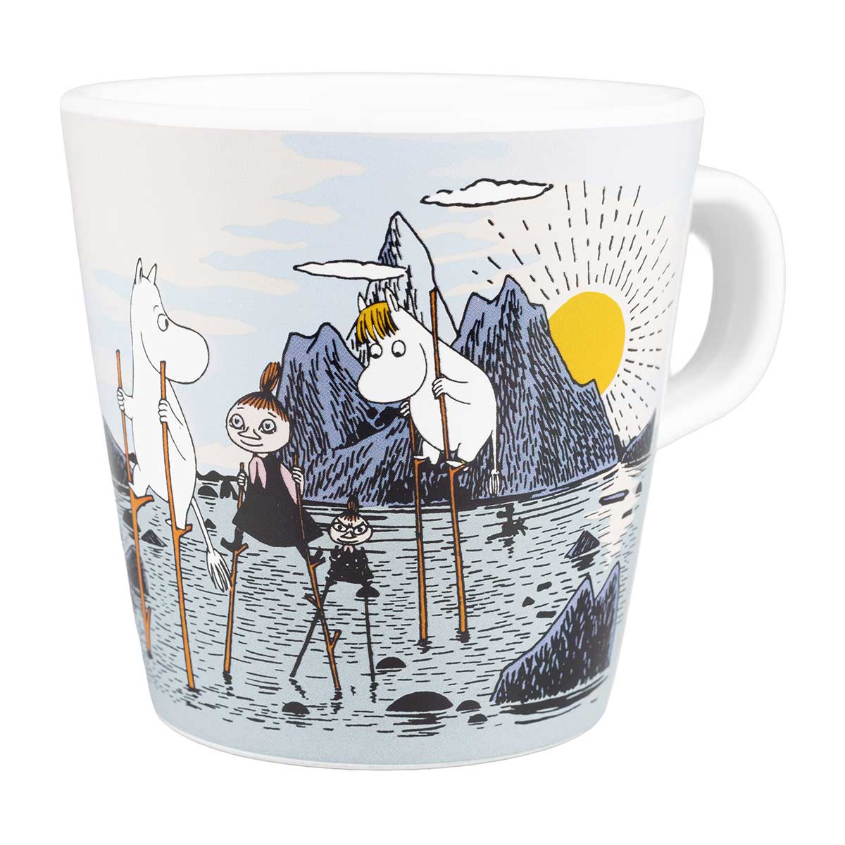 Moomin ムーミン Ratt Start ラットスタート プラスチックマグカップ ( Moomin Islands )