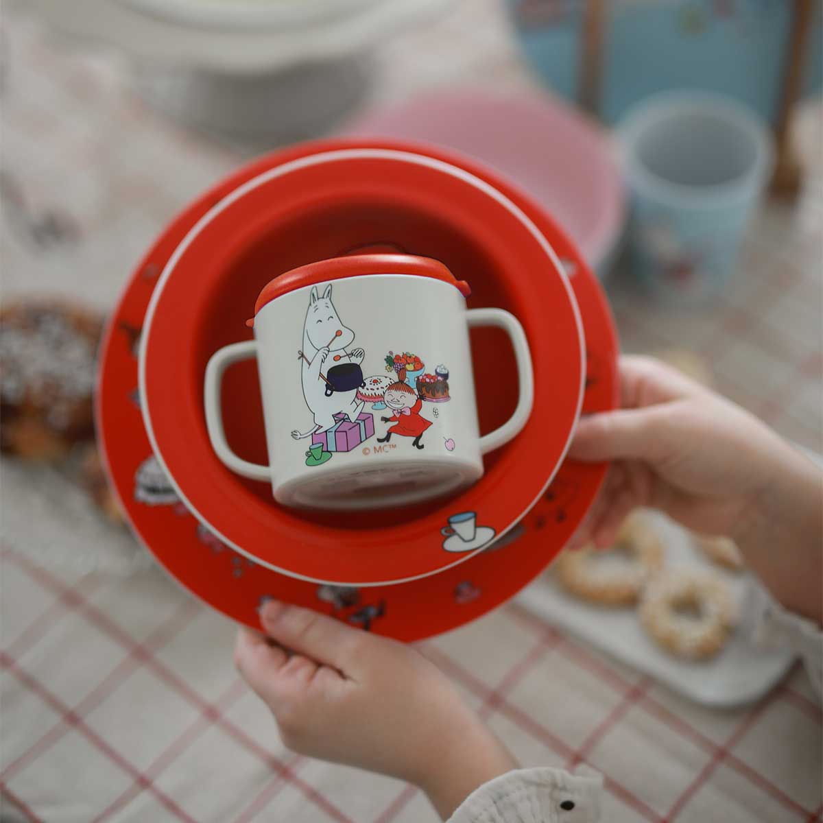 Moomin ムーミン Ratt Start ラットスタート ダブルハンドルカップ ( Moomin Little My / レッド )