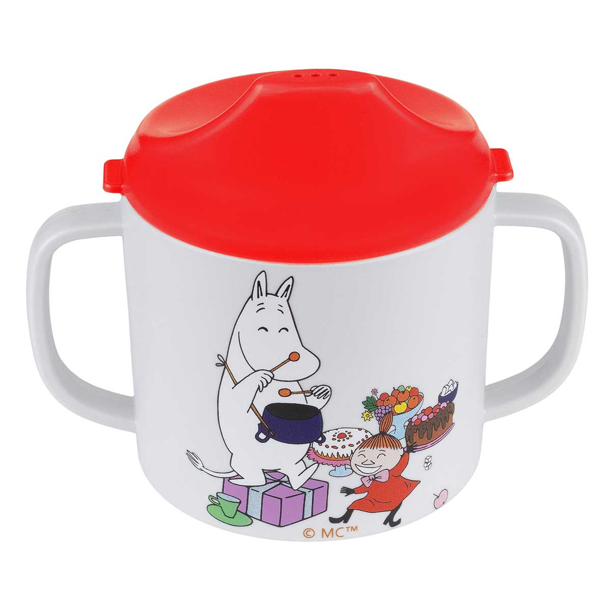Moomin ムーミン Ratt Start ラットスタート ダブルハンドルカップ ( Moomin Little My / レッド )