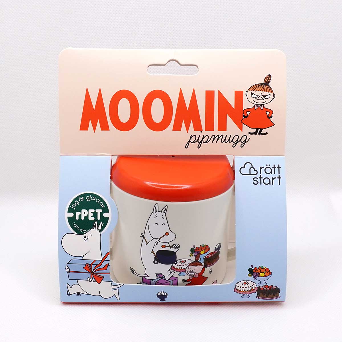 Moomin ムーミン Ratt Start ラットスタート ダブルハンドルカップ ( Moomin Little My / レッド )