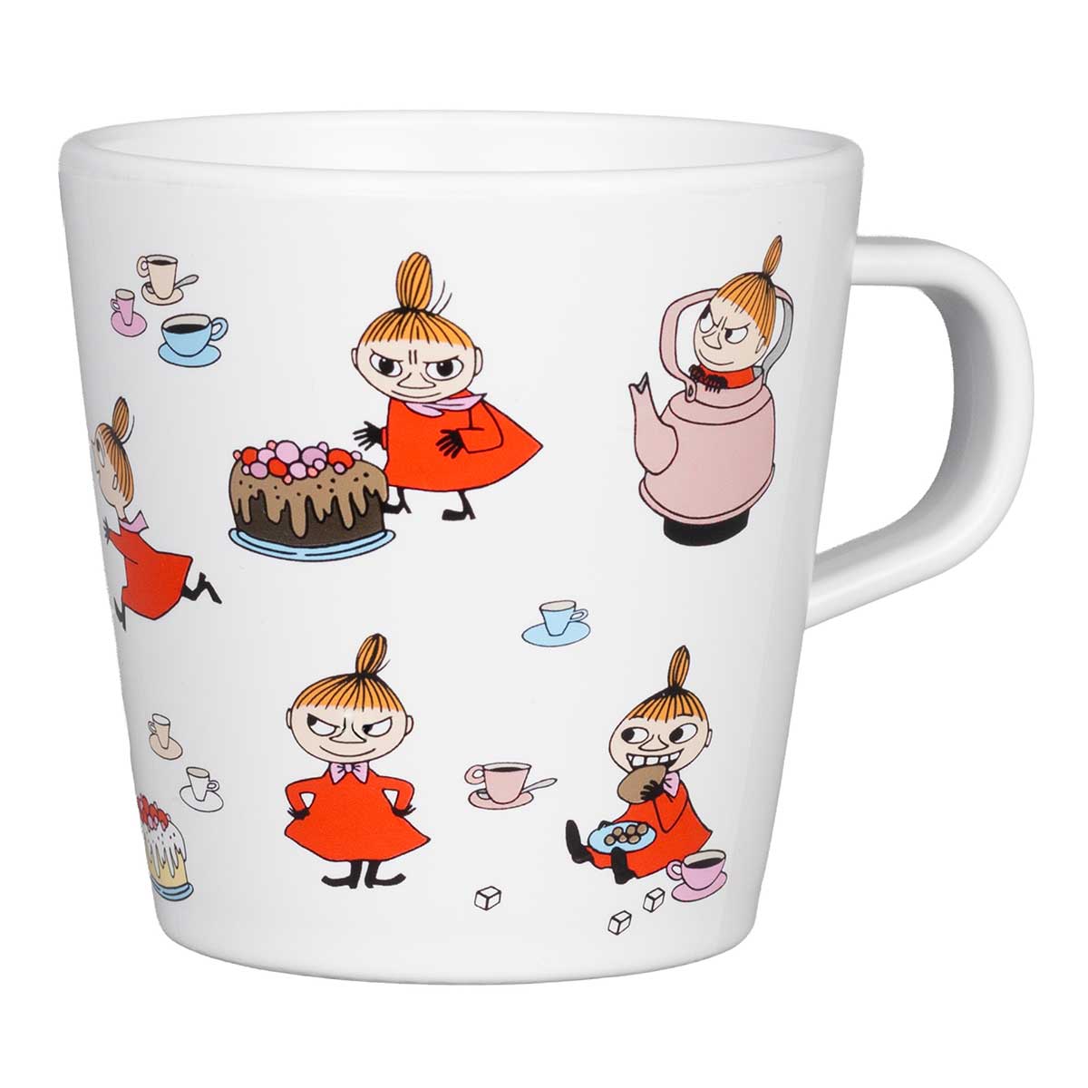Moomin ムーミン Ratt Start ラットスタート プラスチックマグカップ ( Moomin Little My / ホワイト )