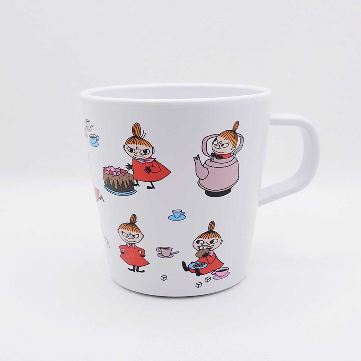 Moomin ムーミン Ratt Start ラットスタート プラスチックマグカップ ( Moomin Little My / ホワイト )