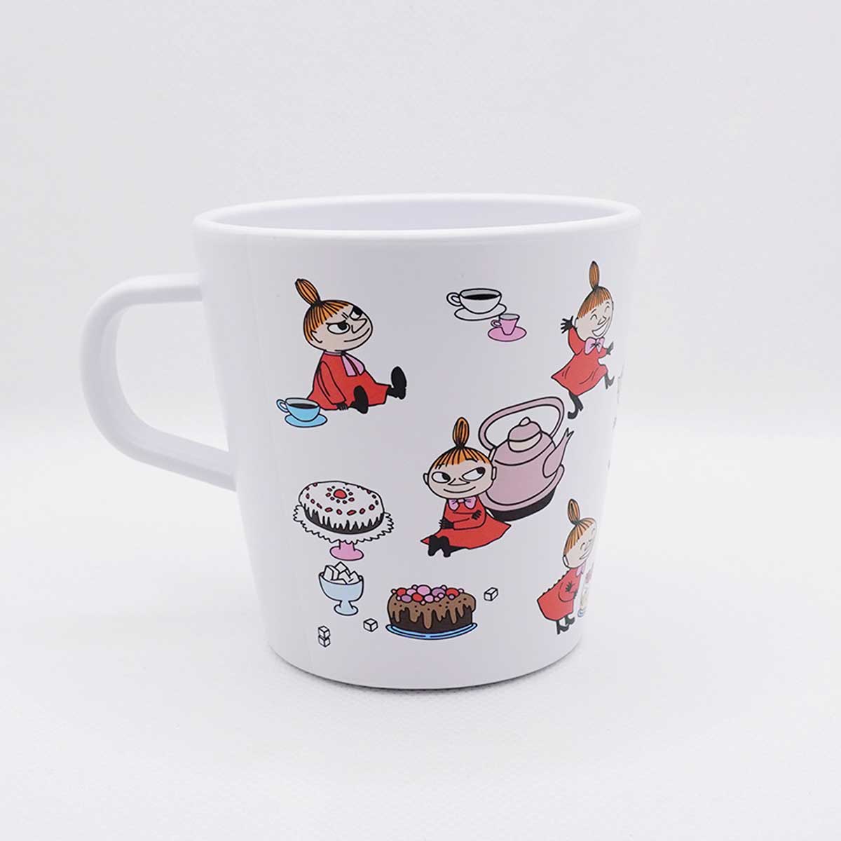 Moomin ムーミン Ratt Start ラットスタート プラスチックマグカップ ( Moomin Little My / ホワイト )