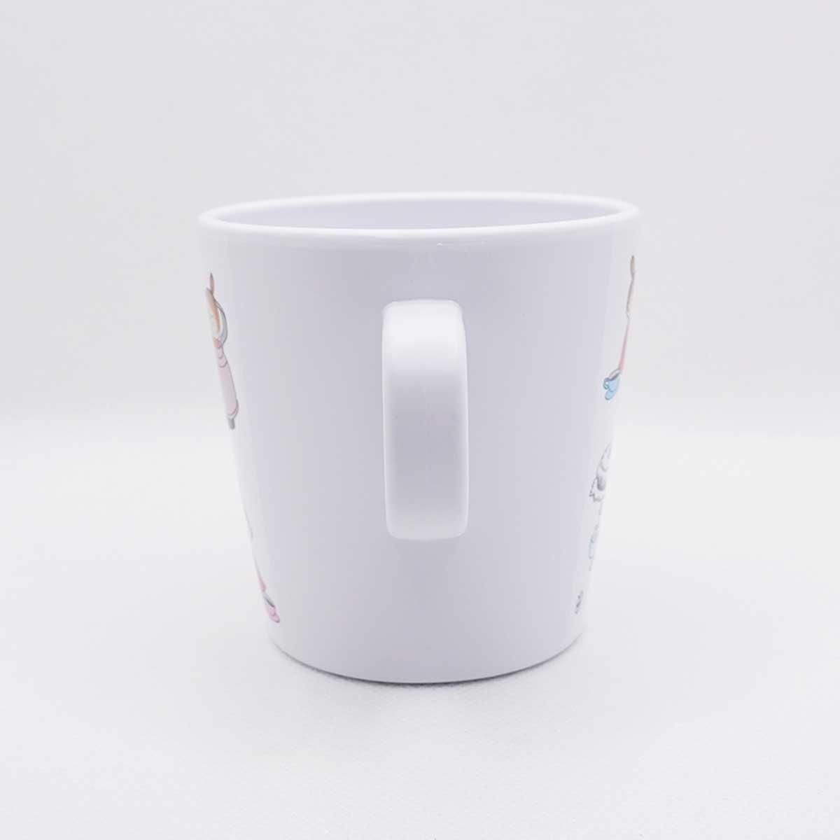 Moomin ムーミン Ratt Start ラットスタート プラスチックマグカップ ( Moomin Little My / ホワイト )