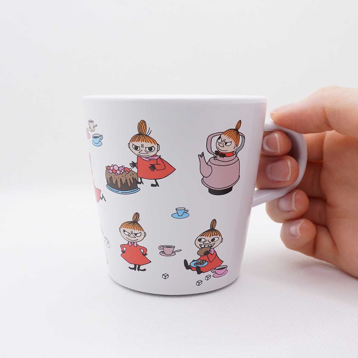 Moomin ムーミン Ratt Start ラットスタート プラスチックマグカップ ( Moomin Little My / ホワイト )