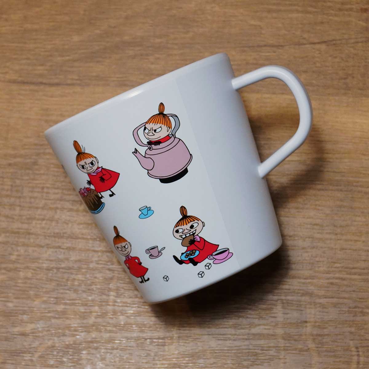 Moomin ムーミン Ratt Start ラットスタート プラスチックマグカップ ( Moomin Little My / ホワイト )