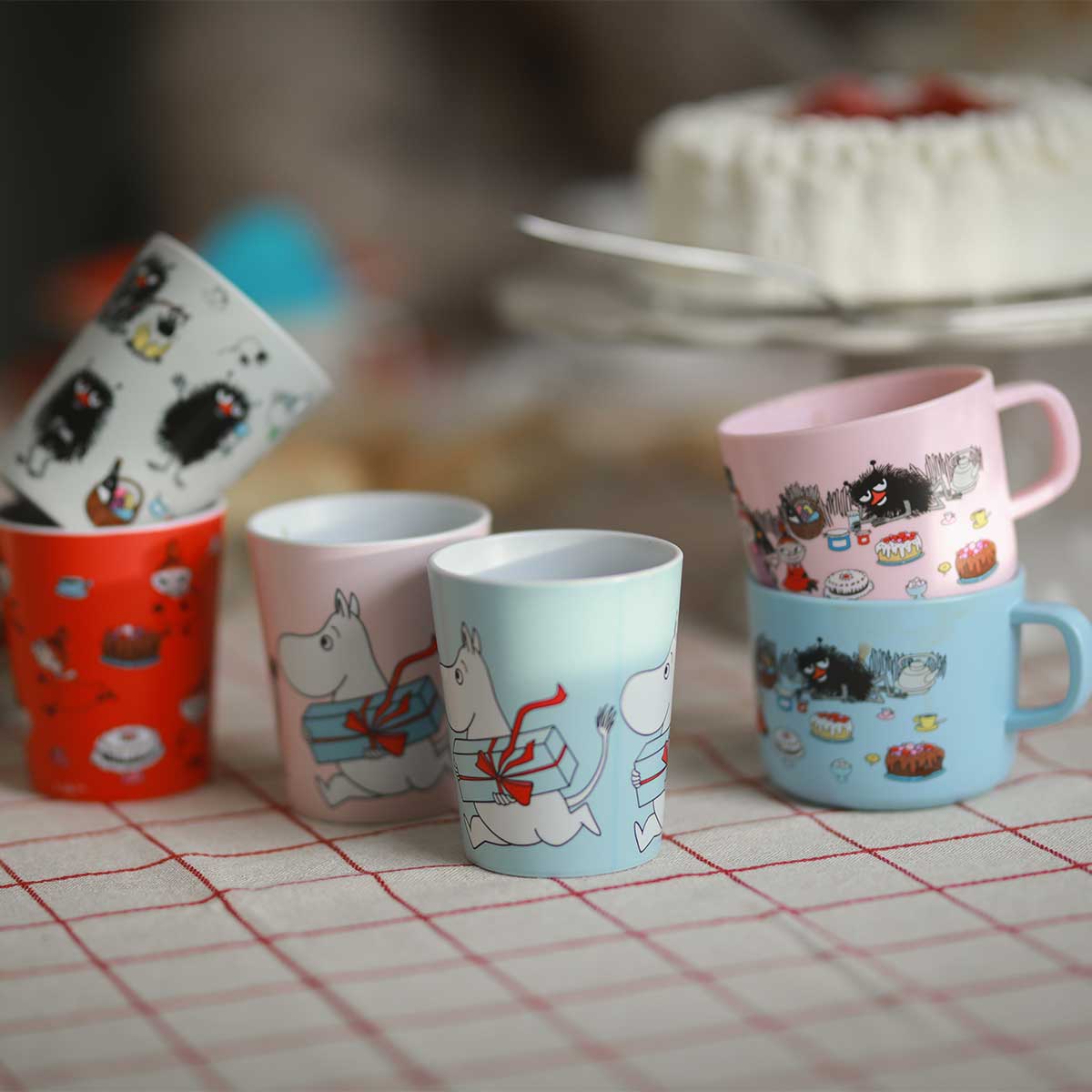 Moomin ムーミン Ratt Start ラットスタート プラスチックマグカップ ( Moomin Little My / ホワイト )