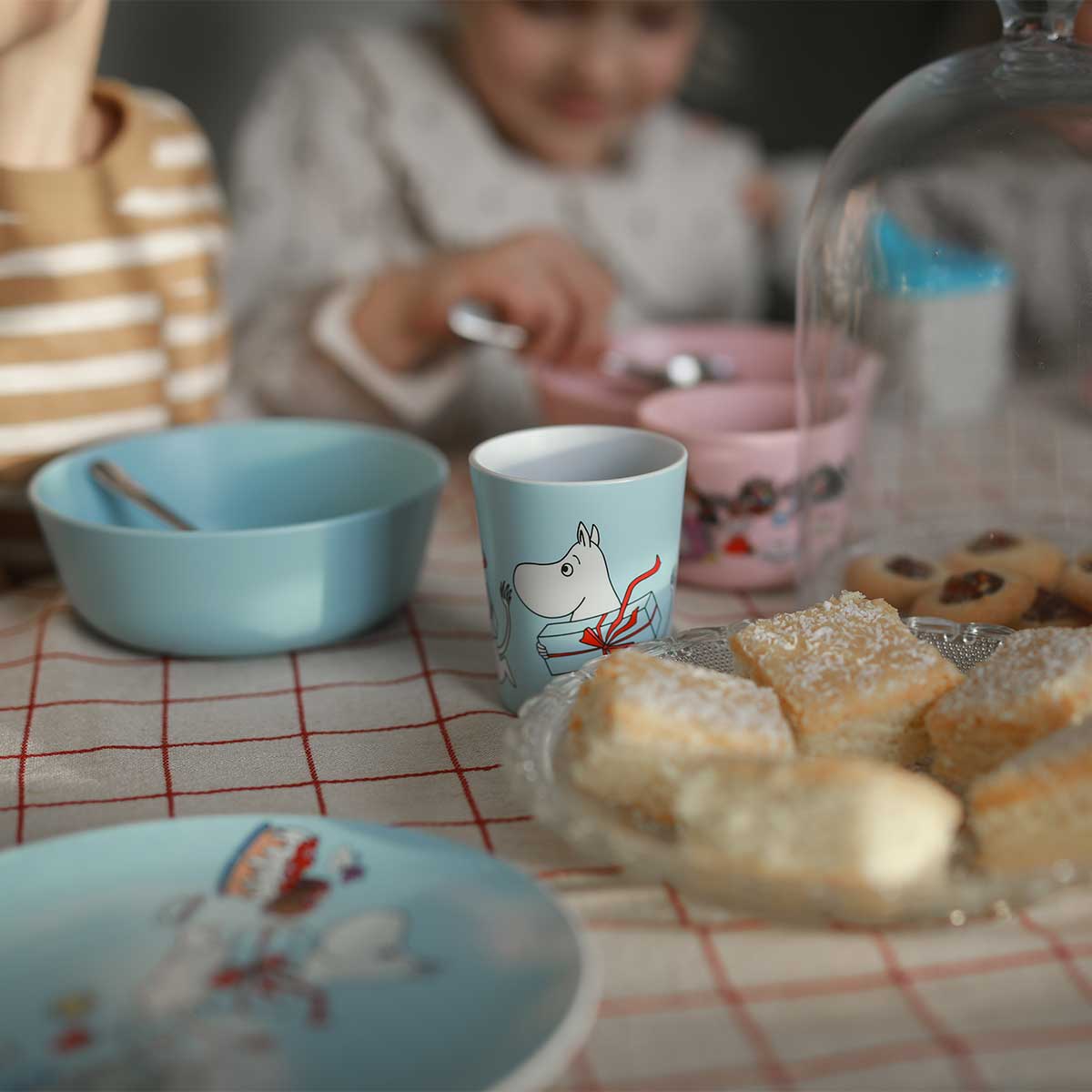 Moomin ムーミン Ratt Start ラットスタート カップ ( Moomin Picknick / ライトブルー )