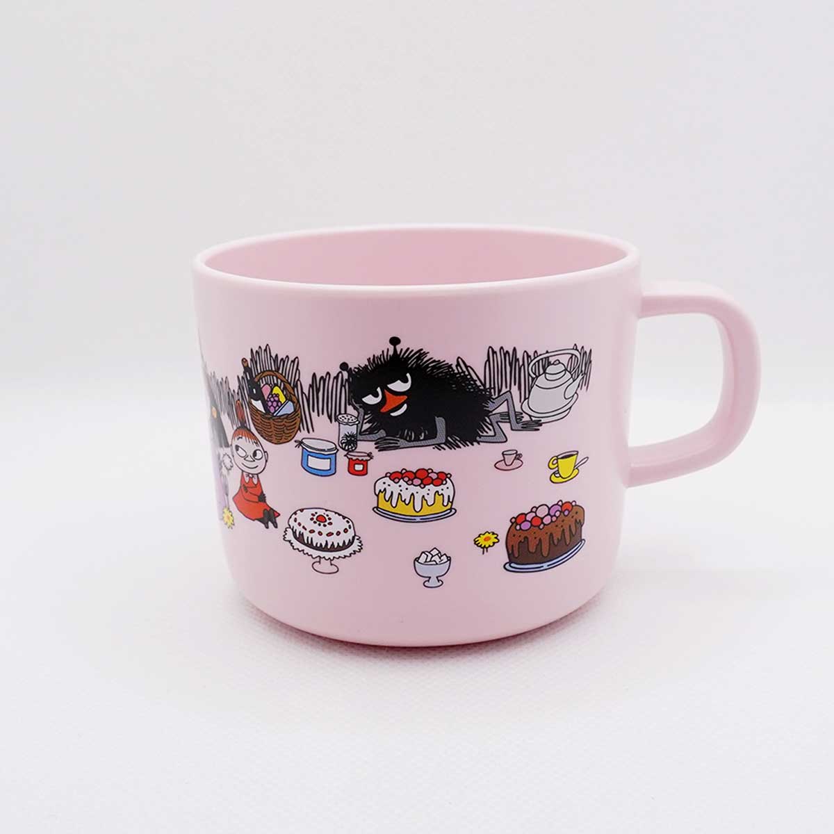 Moomin ムーミン Ratt Start ラットスタート 取っ手付きカップ ( Moomin Picknick / ピンク )