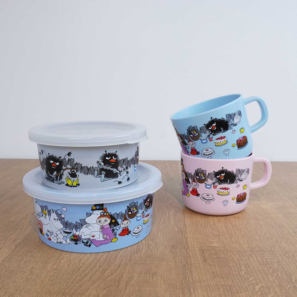 Moomin ムーミン Ratt Start ラットスタート 取っ手付きカップ ( Moomin Picknick / ピンク )