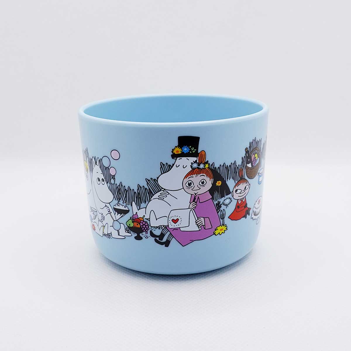Moomin ムーミン Ratt Start ラットスタート 取っ手付きカップ ( Moomin Picknick / ライトブルー )