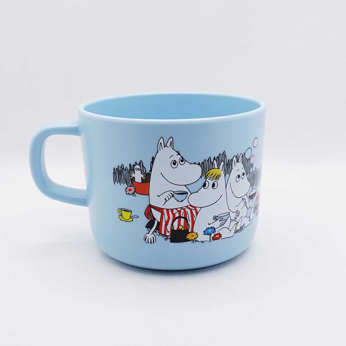 Moomin ムーミン Ratt Start ラットスタート 取っ手付きカップ ( Moomin Picknick / ライトブルー )