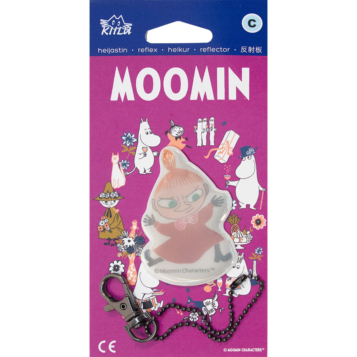 Moomin ムーミン Accepta アクセプタ リフレクター ( リトルミイ )