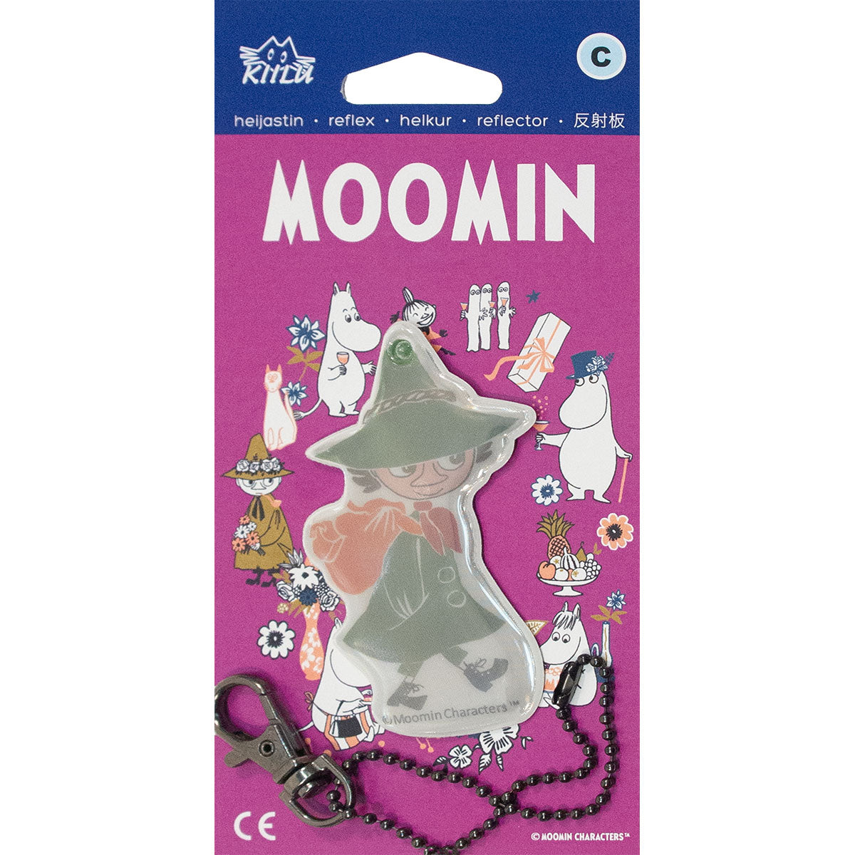 Moomin ムーミン Accepta アクセプタ リフレクター ( スナフキン )