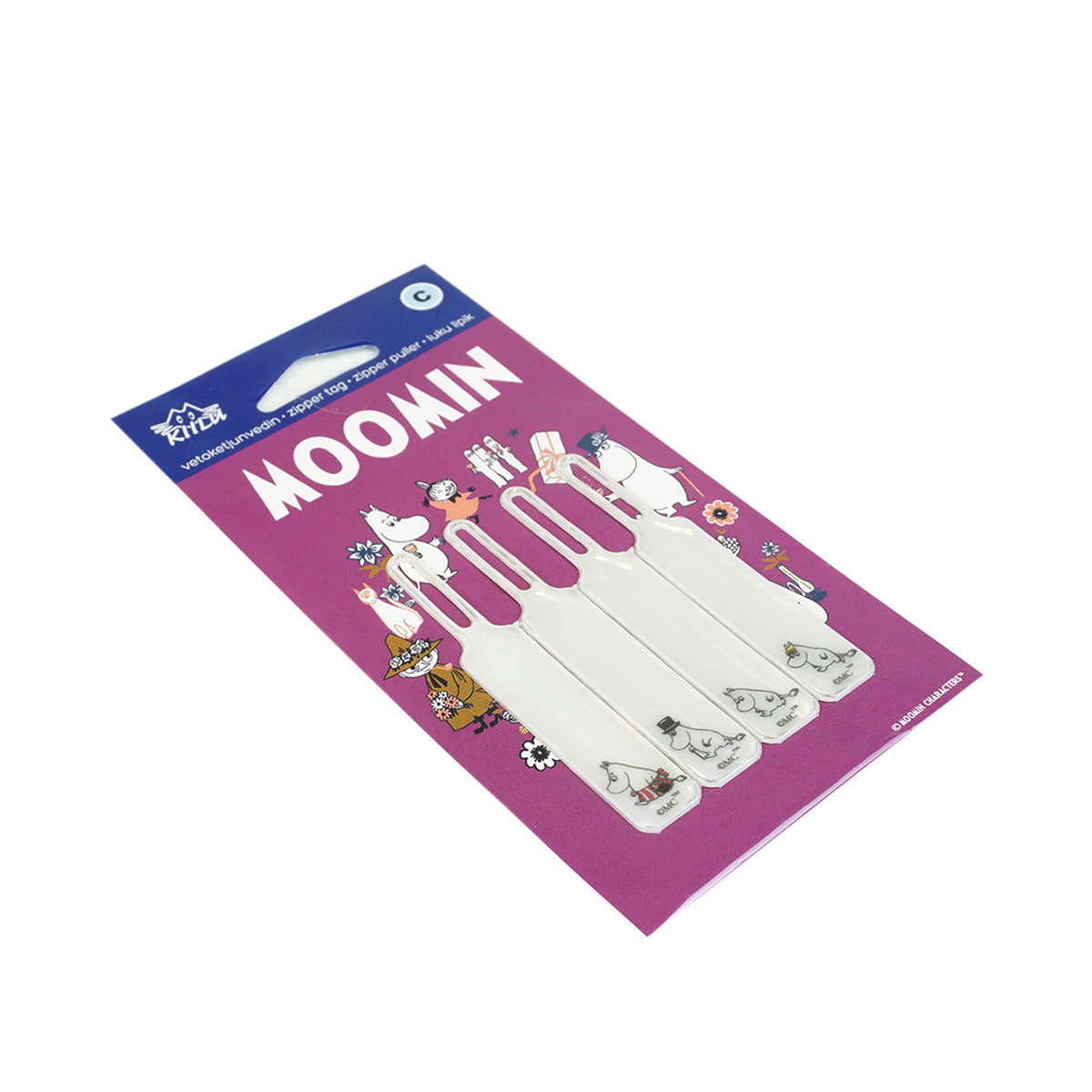 Moomin ムーミン Accepta アクセプタ ジップリフレクター ( ムーミンファミリー )