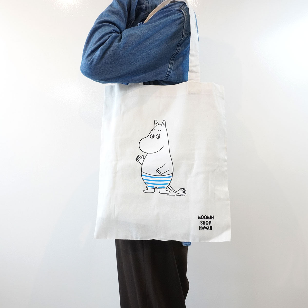 MOOMIN SHOP HAWAII ムーミンショップハワイ トートバッグ ( ムーミン / クリーム )