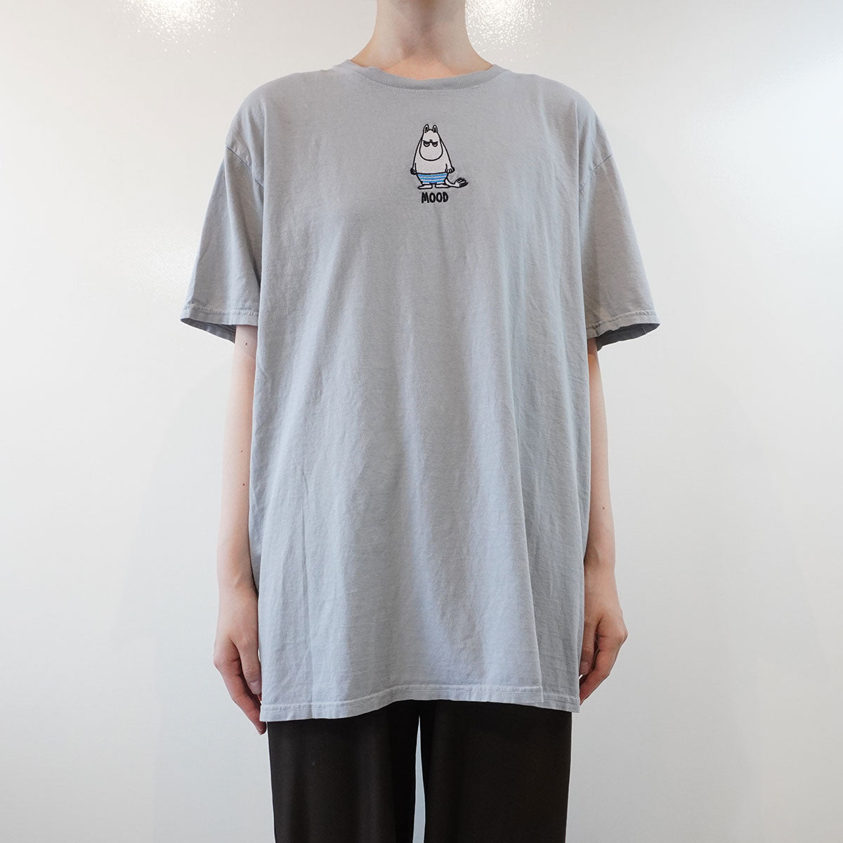 MOOMIN SHOP HAWAII ムーミンショップハワイ Ｔシャツ ( アングリームーミン / L / グレー )