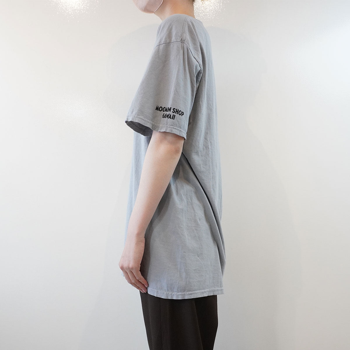 MOOMIN SHOP HAWAII ムーミンショップハワイ Ｔシャツ ( アングリームーミン / L / グレー )