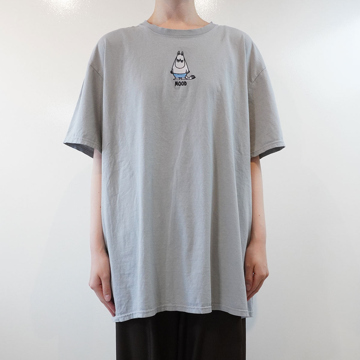 MOOMIN SHOP HAWAII ムーミンショップハワイ Ｔシャツ ( アングリームーミン / XL / グレー )