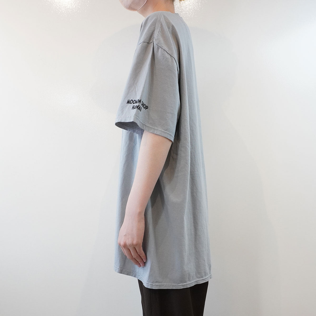 MOOMIN SHOP HAWAII ムーミンショップハワイ Ｔシャツ ( アングリームーミン / XL / グレー )