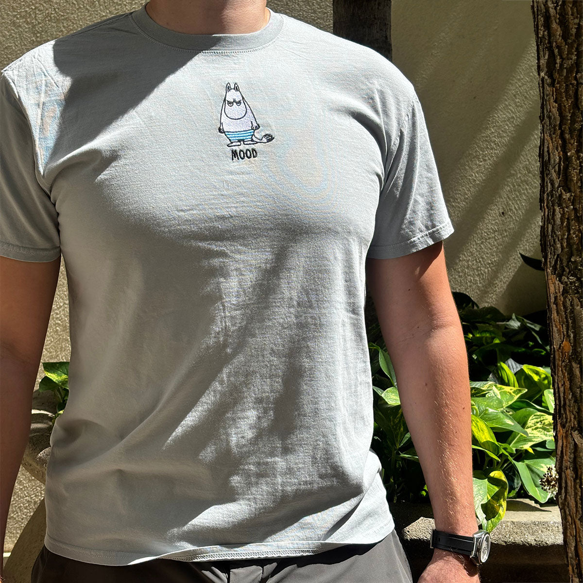 MOOMIN SHOP HAWAII ムーミンショップハワイ Ｔシャツ ( アングリームーミン / XL / グレー )