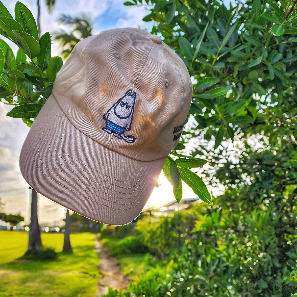 MOOMIN SHOP HAWAII ムーミンショップハワイ ベースボールキャップ ( アングリームーミン / ベージュ )