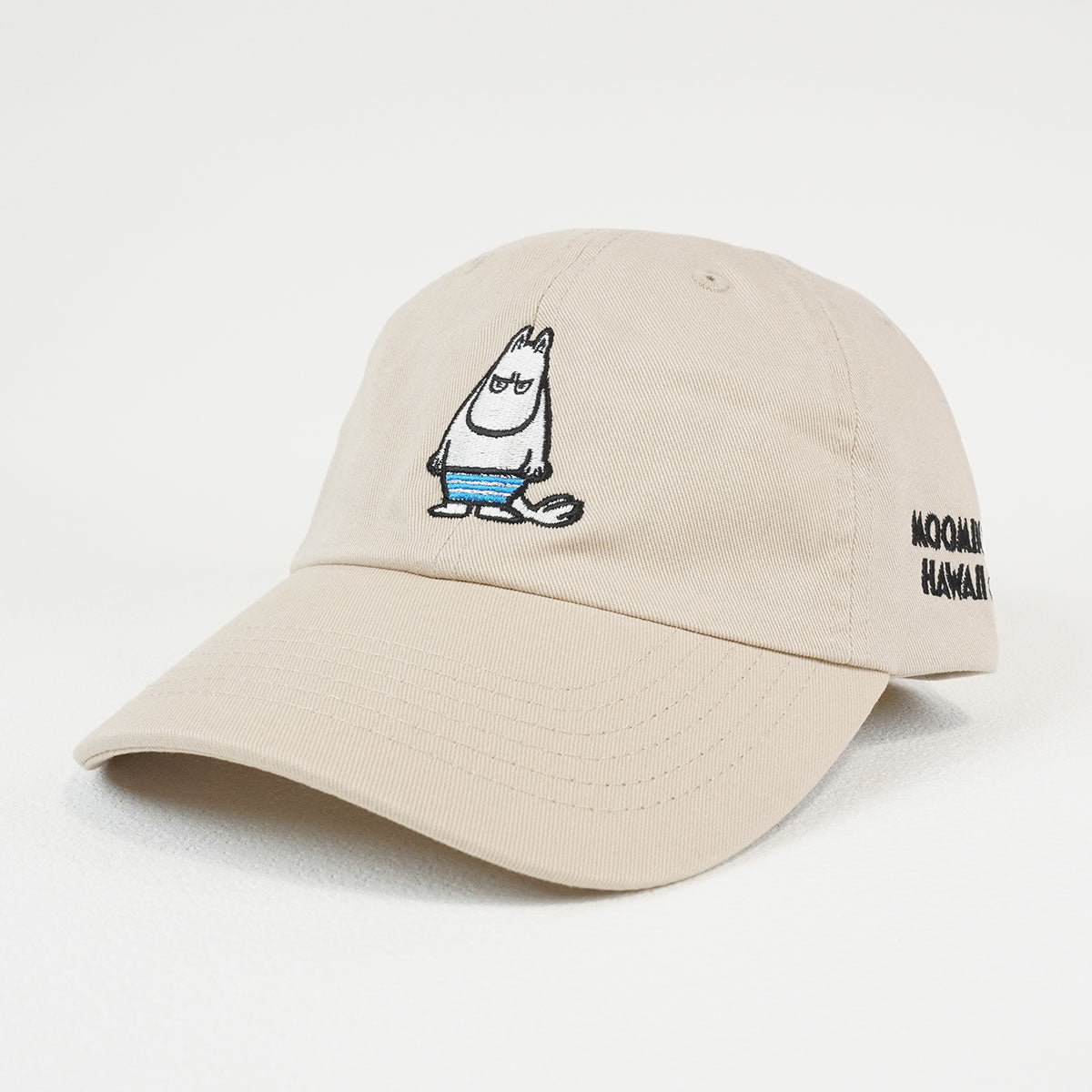 MOOMIN SHOP HAWAII ムーミンショップハワイ ベースボールキャップ ( アングリームーミン / ベージュ )