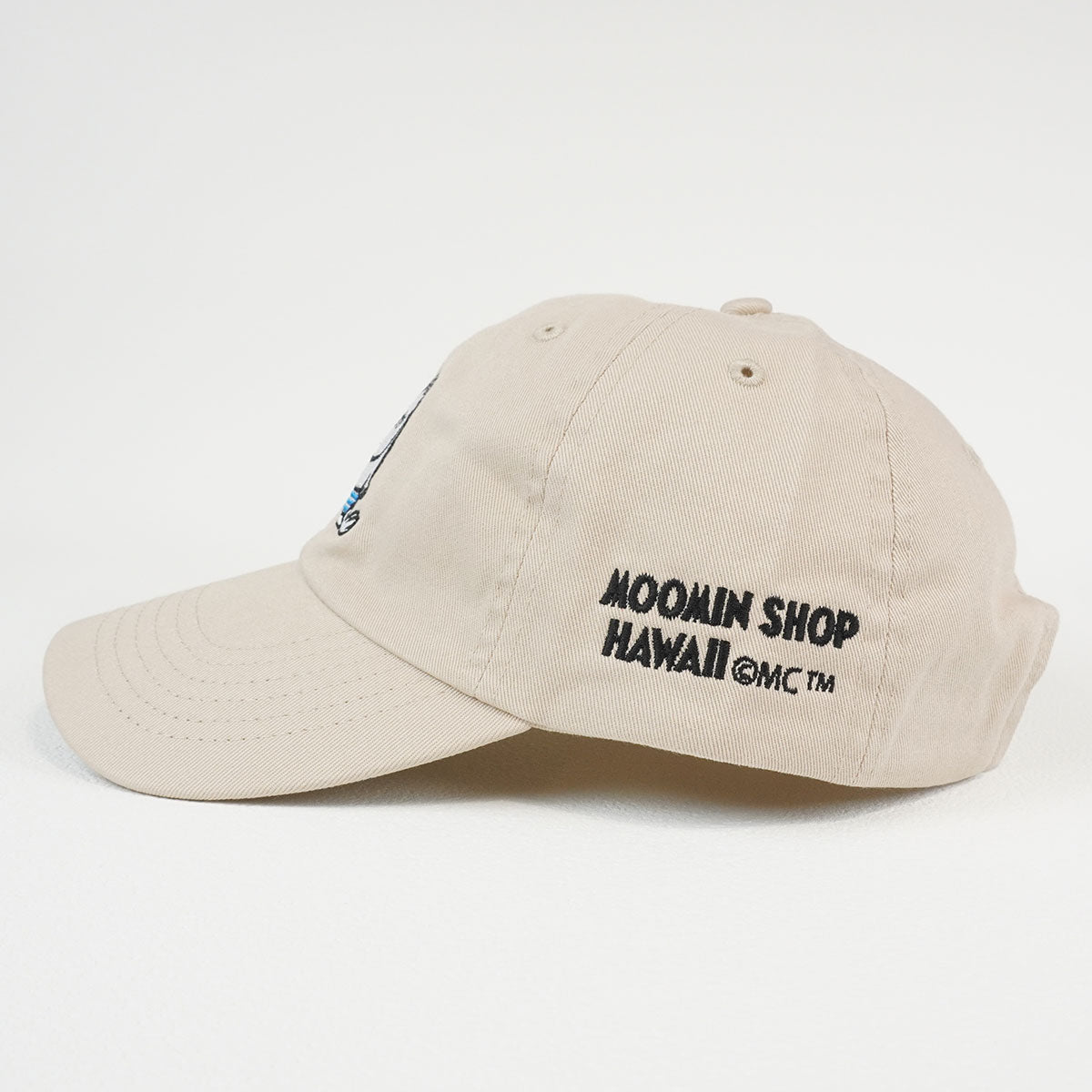 MOOMIN SHOP HAWAII ムーミンショップハワイ ベースボールキャップ ( アングリームーミン / ベージュ )