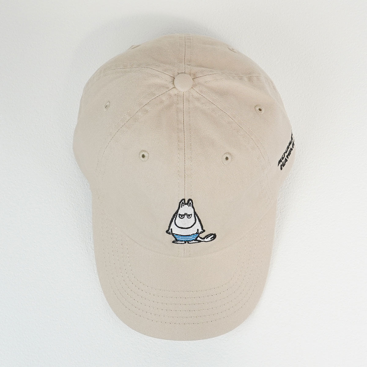 MOOMIN SHOP HAWAII ムーミンショップハワイ ベースボールキャップ ( アングリームーミン / ベージュ )