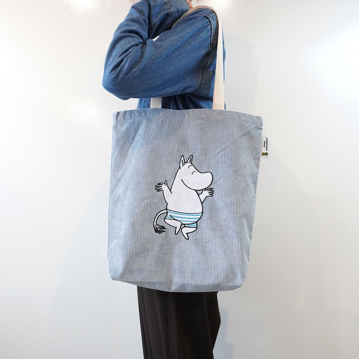 MOOMIN SHOP HAWAII ムーミンショップハワイ コーデュロイトートバッグ ( 水着ムーミン )