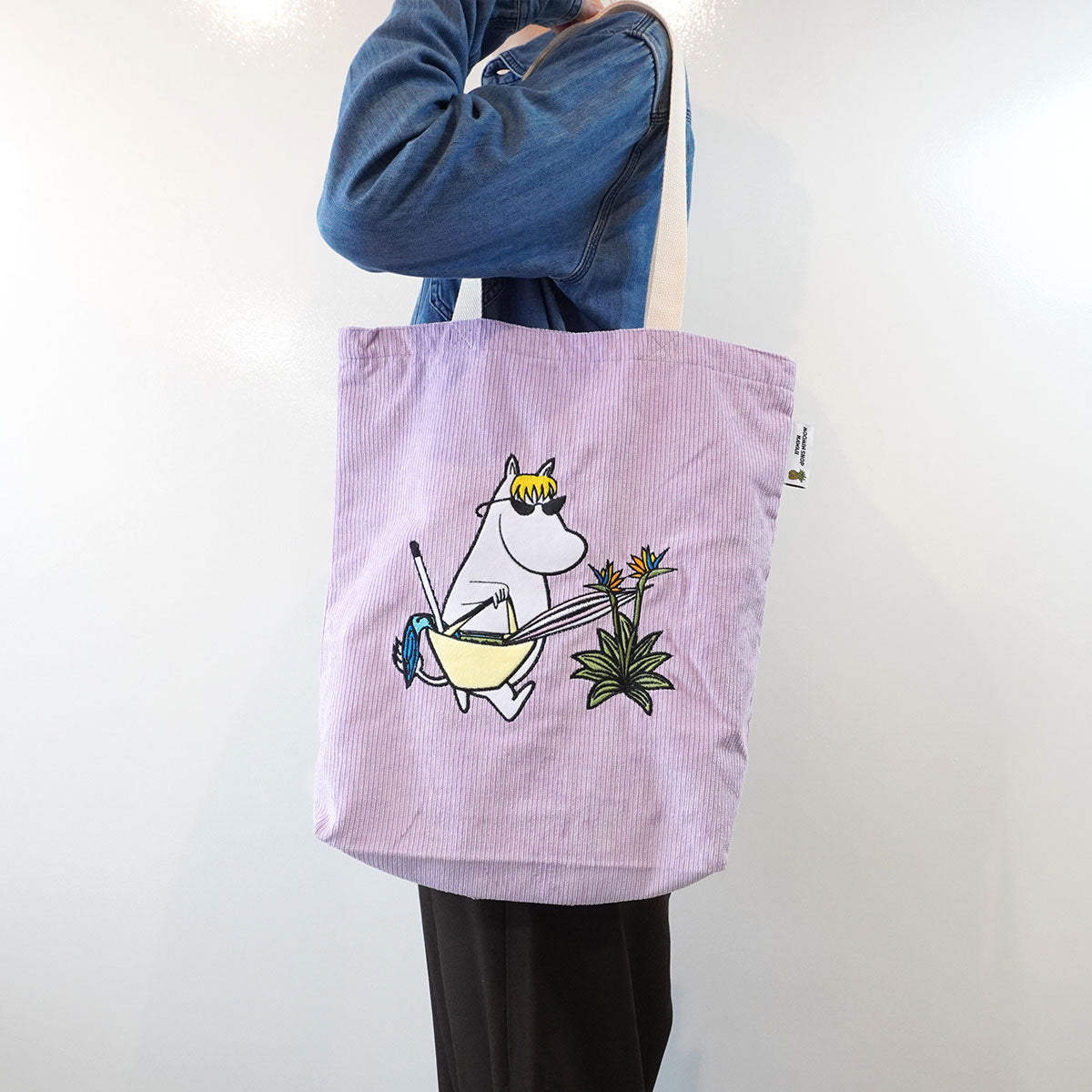MOOMIN SHOP HAWAII ムーミンショップハワイ コーデュロイトートバッグ ( スノークのおじょうさん )
