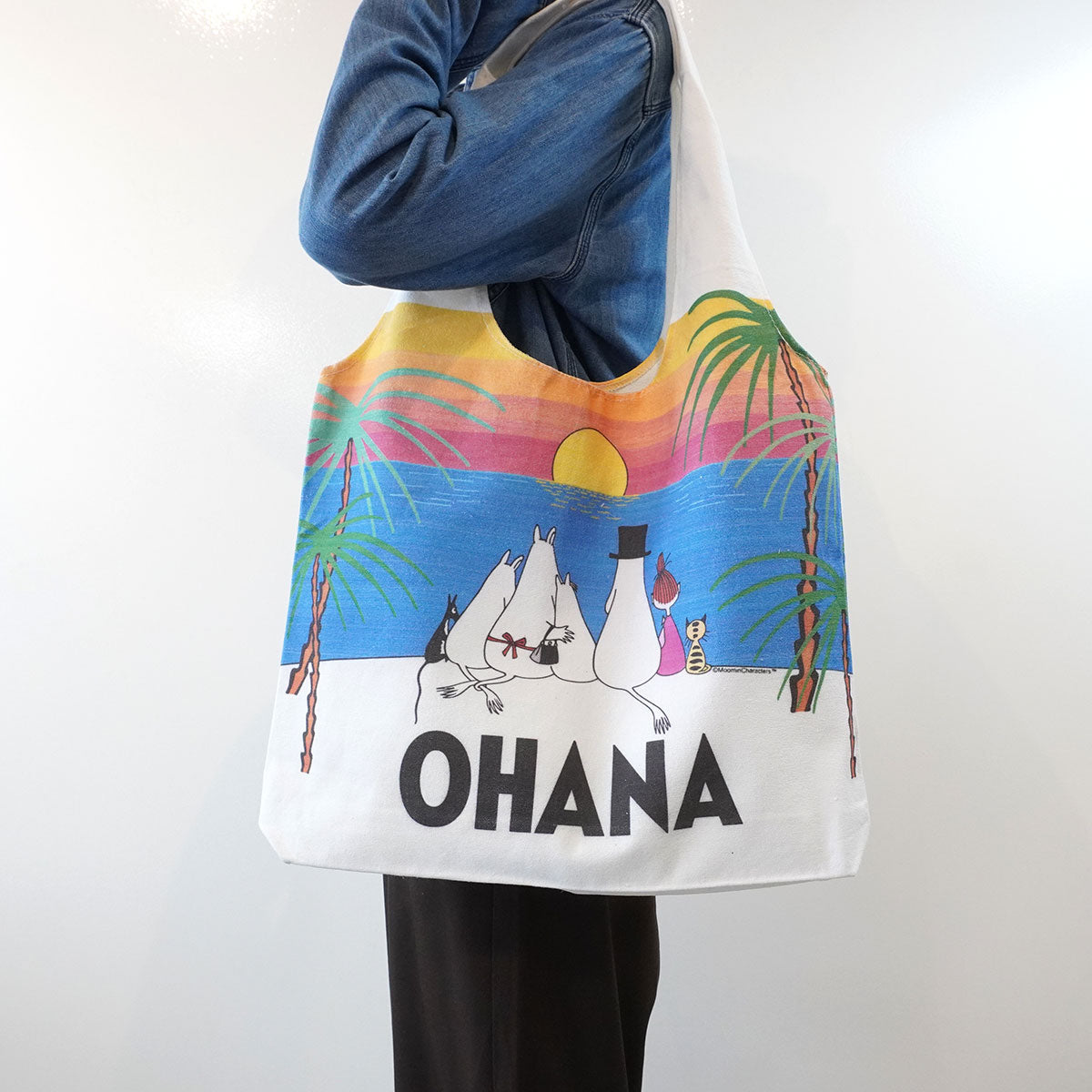 MOOMIN SHOP HAWAII ムーミンショップハワイ 帆布トートバッグ ( OHANA )