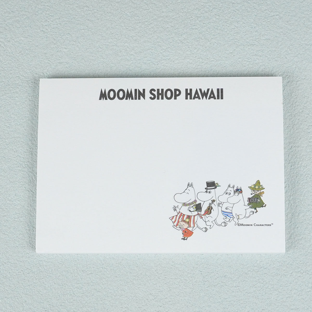 MOOMIN SHOP HAWAII ムーミンショップハワイ 付箋 ( ムーミン / 整列 )