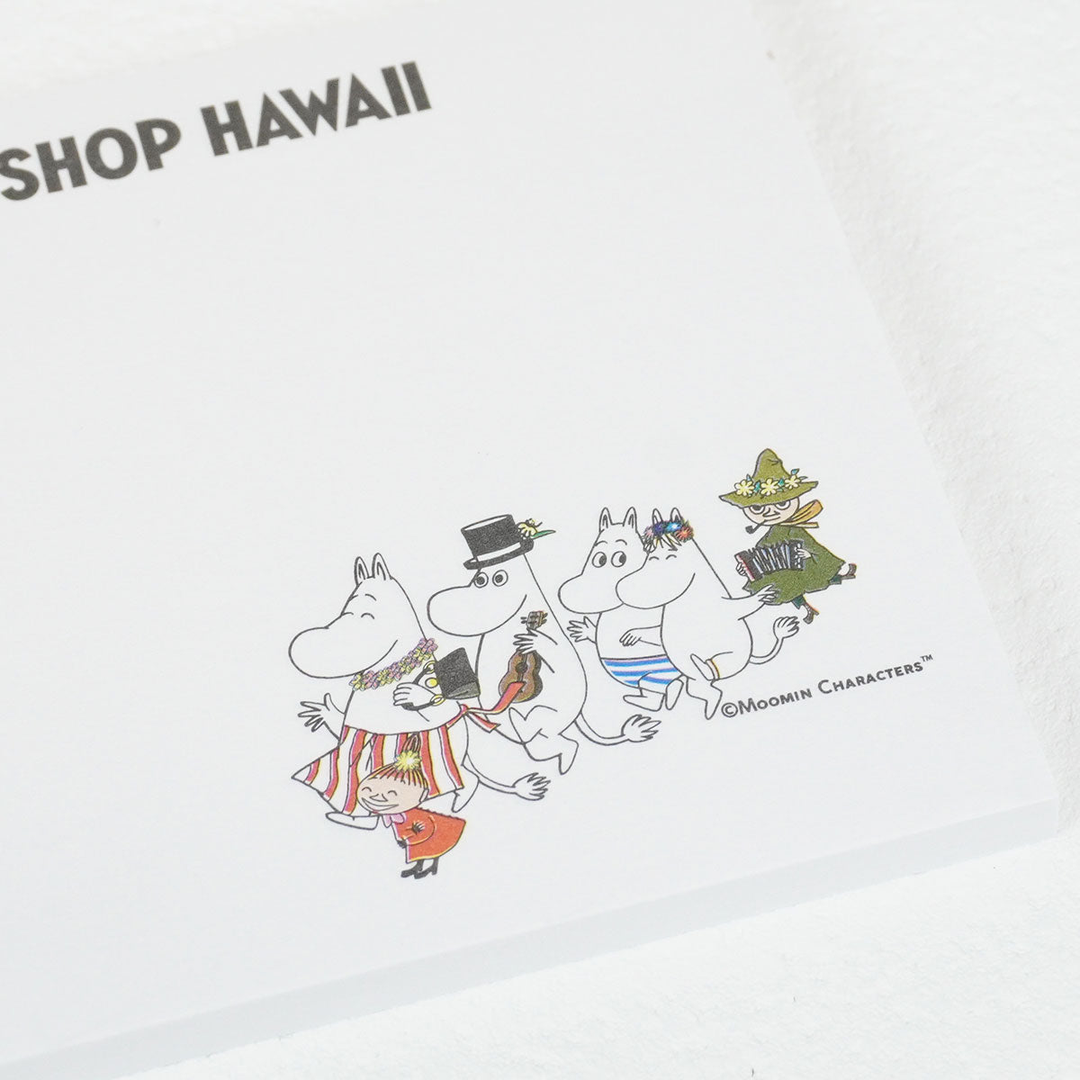 MOOMIN SHOP HAWAII ムーミンショップハワイ 付箋 ( ムーミン / 整列 )