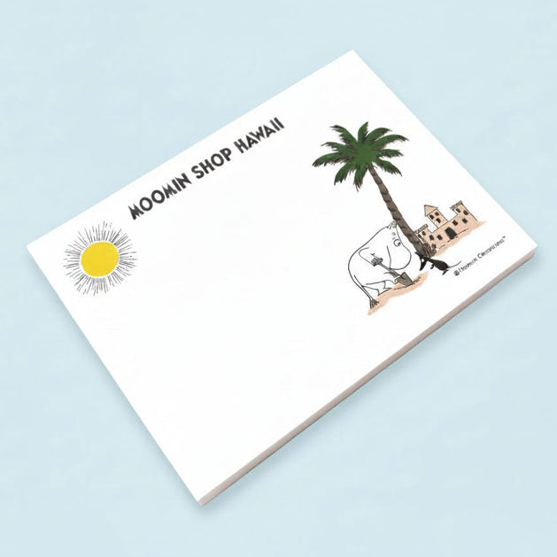 MOOMIN SHOP HAWAII ムーミンショップハワイ 付箋 ( 砂のお城 )