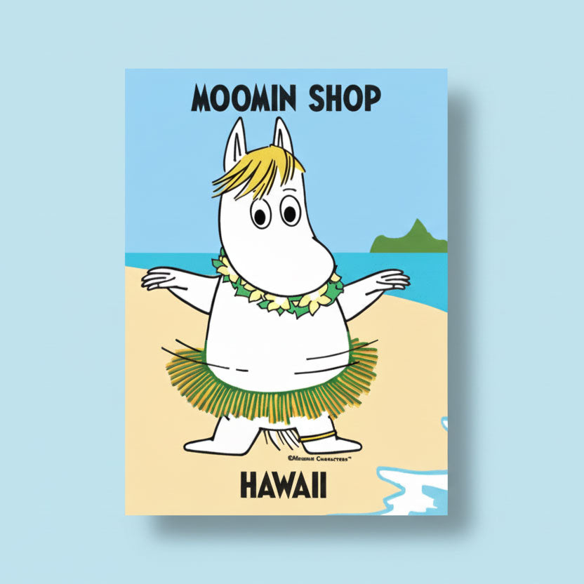 MOOMIN SHOP HAWAII ムーミンショップハワイ ホログラムポストカード ( スノークのおじょうさん )