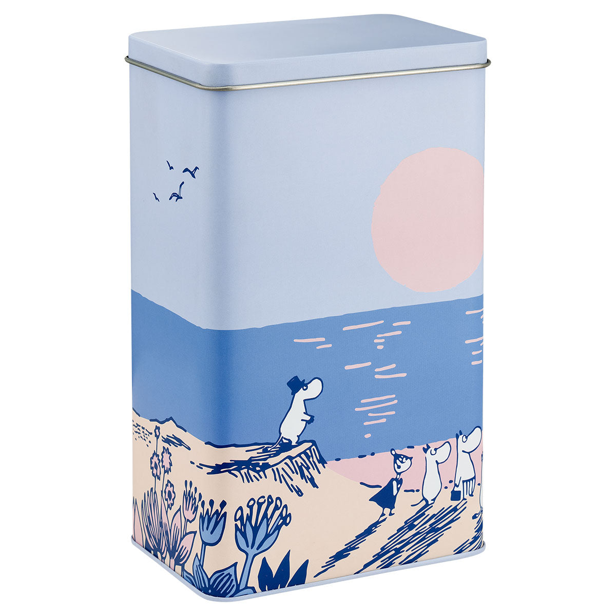 Moomin ムーミン Muurla ムールラ コーヒー缶 ( Sunset / 20cm )