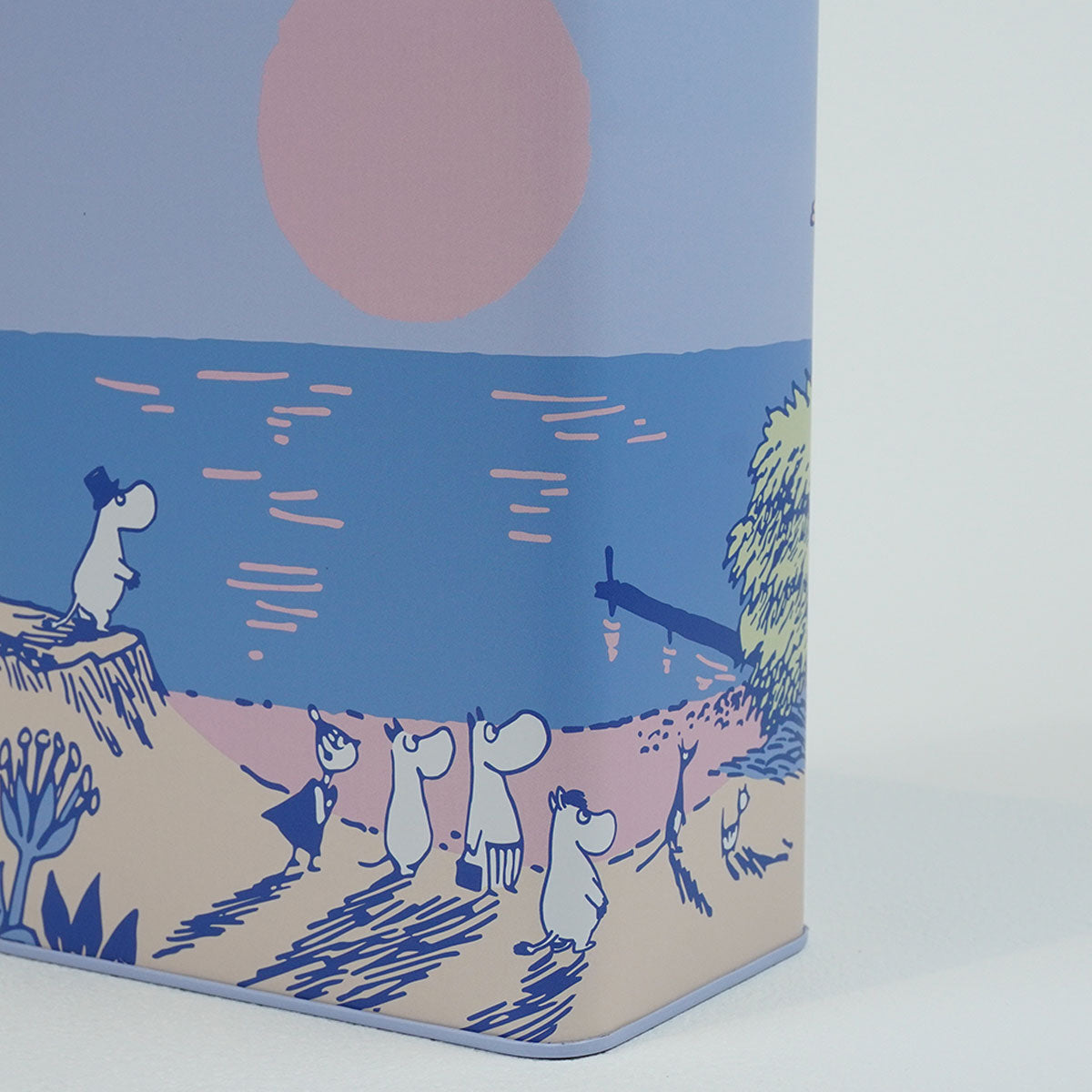 Moomin ムーミン Muurla ムールラ コーヒー缶 ( Sunset / 20cm )