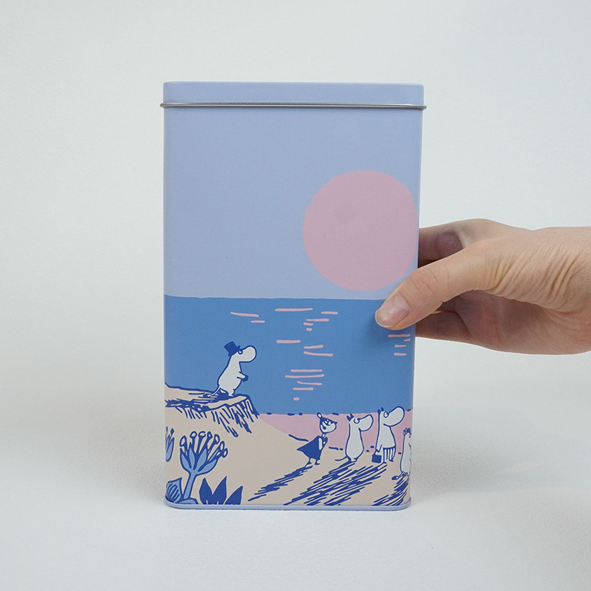 Moomin ムーミン Muurla ムールラ コーヒー缶 ( Sunset / 20cm )