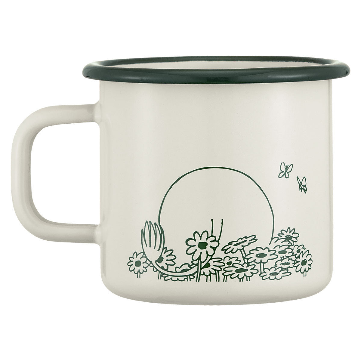Moomin ムーミン Muurla ムールラ マグカップ ( Summer Crush / ベージュ×グリーン / 370ml )